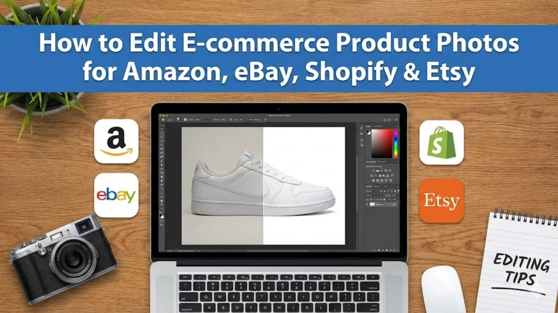 e-commerce product photo editing services