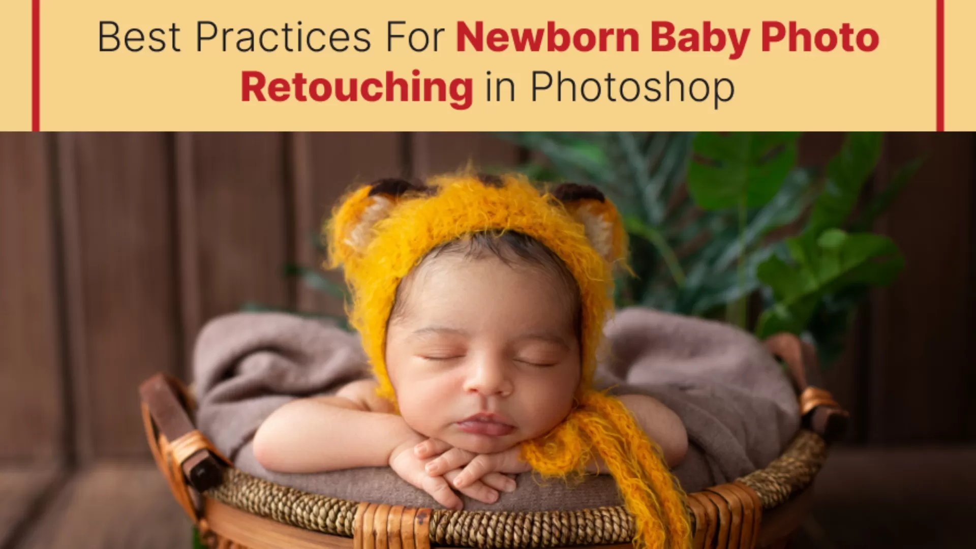 Newborn Baby Photo Retouching Services