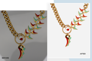 jewellery photo editing services