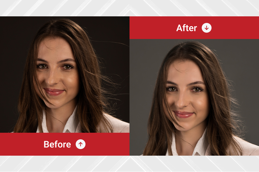 Headshot Image Retouching Services
