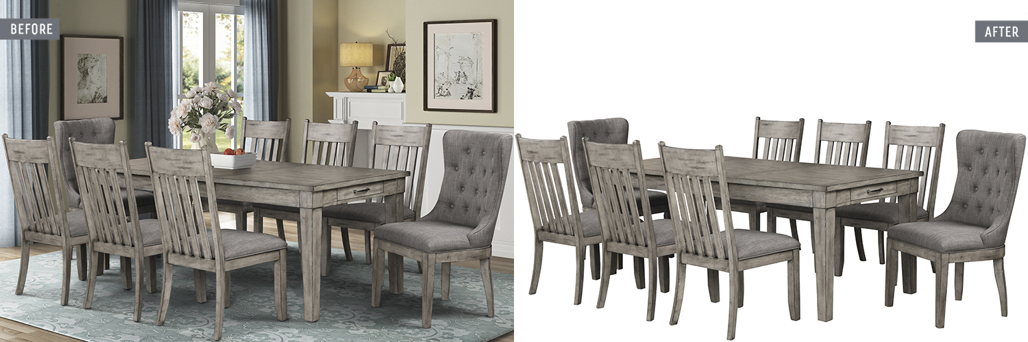 Outsorce Furniture interior Image Editing Services