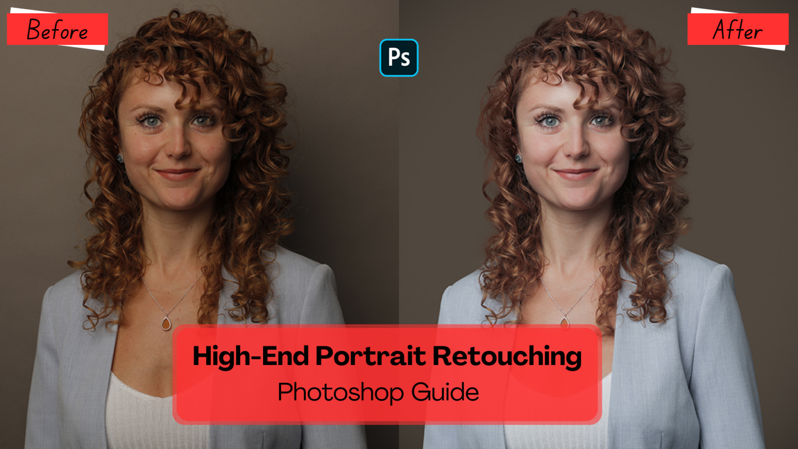 High-End Portrait Retouching: A Photoshop Guide